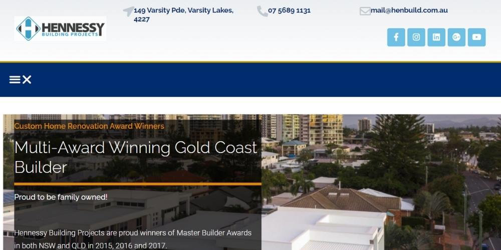 Hennessy Building Projects - Gold Coast Home Builders